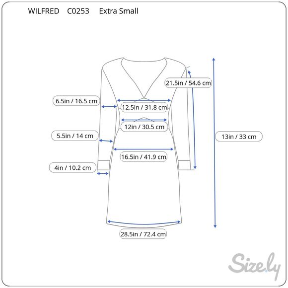 ARITZIA Wilfred Dress Blue Tempest Mini Smocked Puffed Floral Babydoll Boho XS - Picture 11 of 11